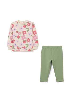 SET - Sweatshirt - green/pink