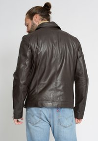 Mustang Skinnjacka - dark brown