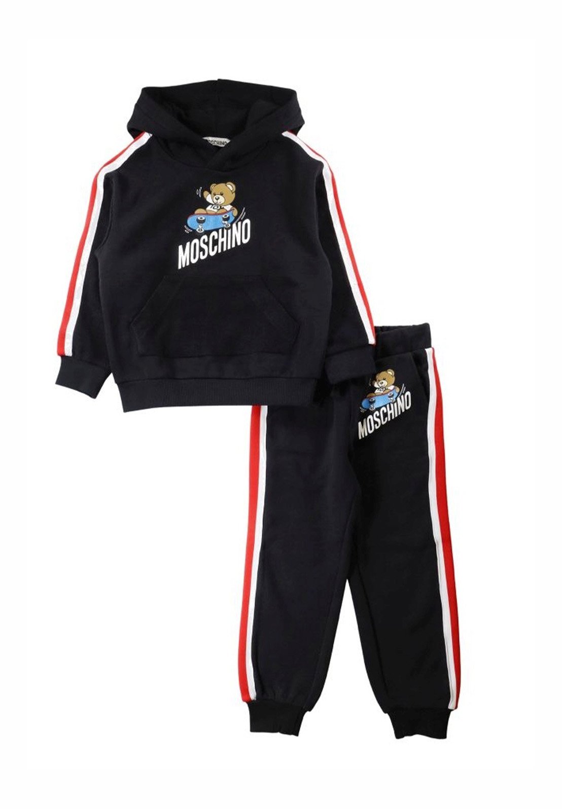 MOSCHINO COMPLETO SET Tuta nero