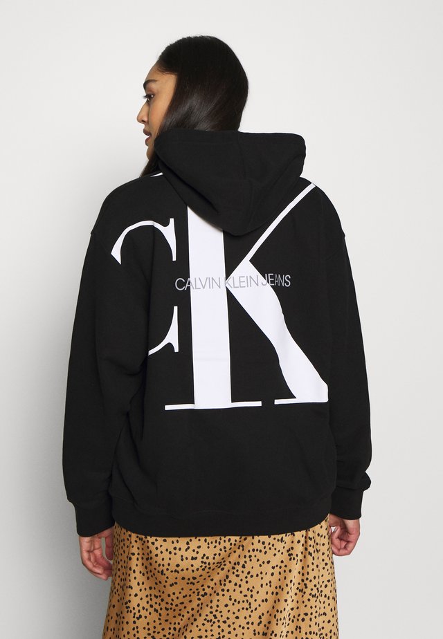 PLUS LARGE HOODIE - Kapuzenpullover - black