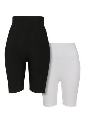 2 PACK - Shorts - black/white