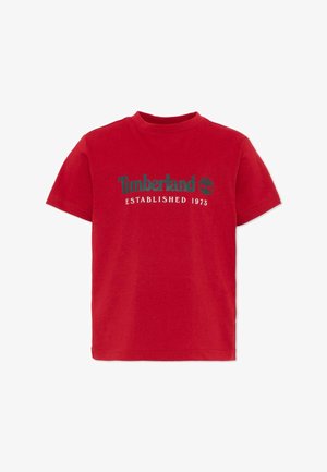 Timberland, T-SHIRT - T-shirt con stampa - red