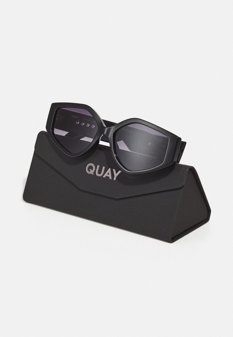 QUAY AUSTRALIA HOT GOSSIP UNISEX - Sunglasses - black/smoke  display picture 1