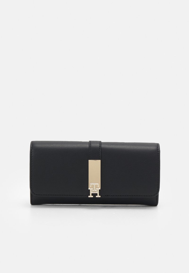 Tommy Hilfiger HERITAGE FLAP - Rahakott - black