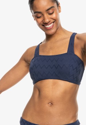 CURRENT COOLNESS - D-CUP - Bikini top - blue