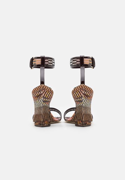 Missoni NINA - Sandale cu toc - brown