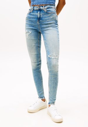 Tommy Jeans NORA - Aptempti džinsai - denim light