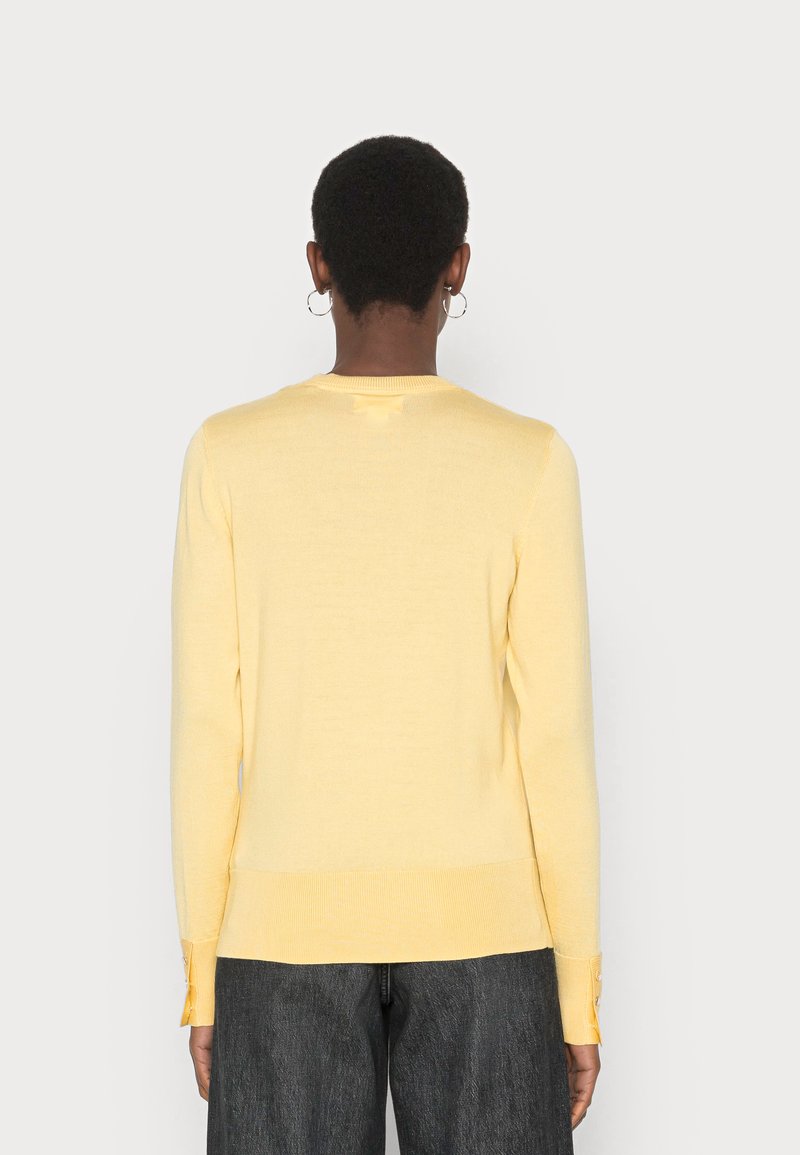 Damen Strickjacken | Lindex SWEATER TAYLOR Strickpullover light yellow/hellgelb - WQ91470 Damen Strickjacken | Lindex SWEATER TAYLOR Strickpullover light yellow/hellgelb - WQ91470