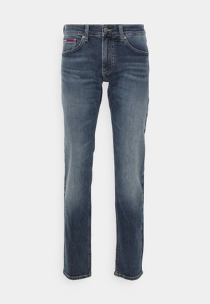 Tommy Jeans SCANTON SLIM - Vaqueros slim fit - dark-blue denim