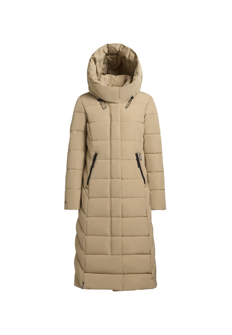 khujo Wintermantel zandkleur