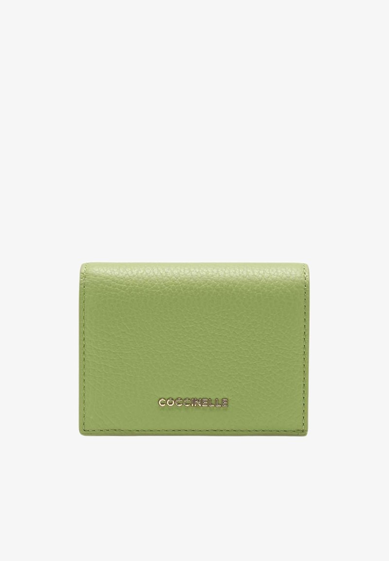 Coccinelle METALLIC SOFT - Portafoglio - guacamole