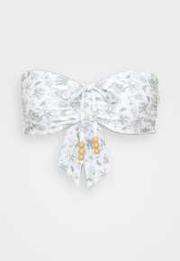Unselected, white/green