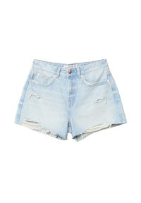 MIT RISSEN  - Džínové kraťasy - stone blue denim
