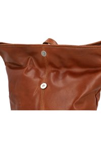 Gusti Leder GITTA - Turistický batoh - hellbraun