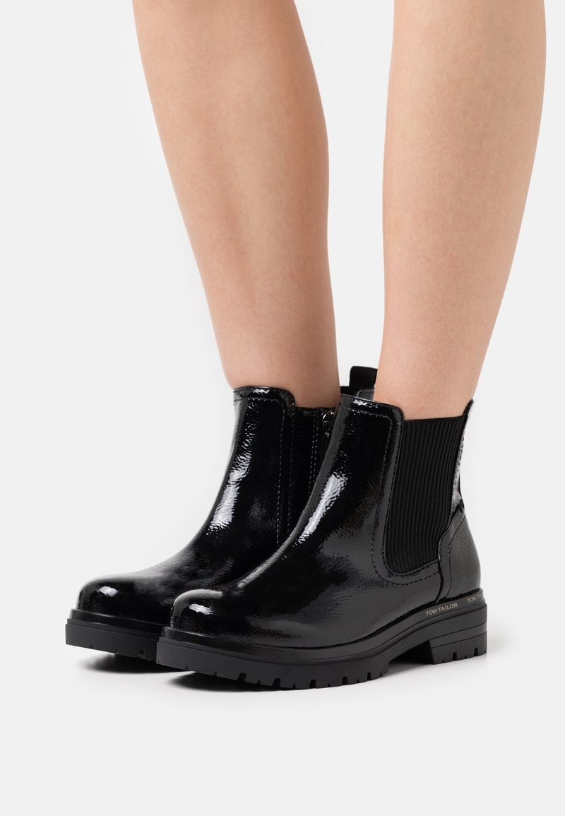 TOM TAILOR Stivaletti - black