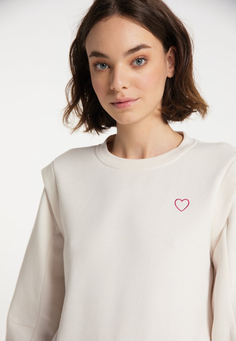 Damen Sweatshirts | myMo MYMO BLONDA Sweatshirt creme/beige - LW91203 Damen Sweatshirts | myMo MYMO BLONDA Sweatshirt creme/beige - LW91203