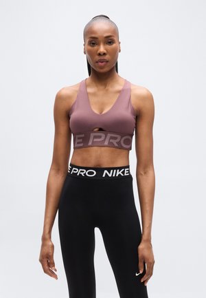 SCULPT BRA - Sport-bh met medium support - tattoo/taupe grey/white