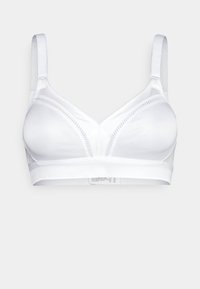 WORKOUT NON-WIRED - High support sports bra - white