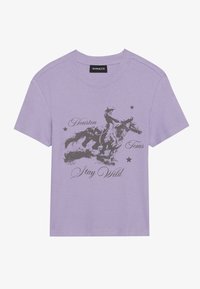 Even&Odd Print T-shirt - purple