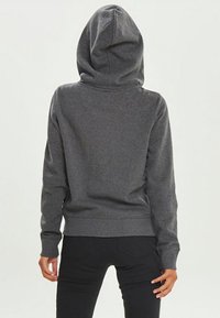 ONLY Zip-up sweatshirt - dark grey