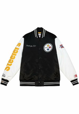VARSITY SATIN   NFL PITTSBURGH STEELERS - Bomber Jacket - black