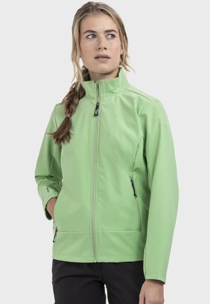Softshelljacke - grün