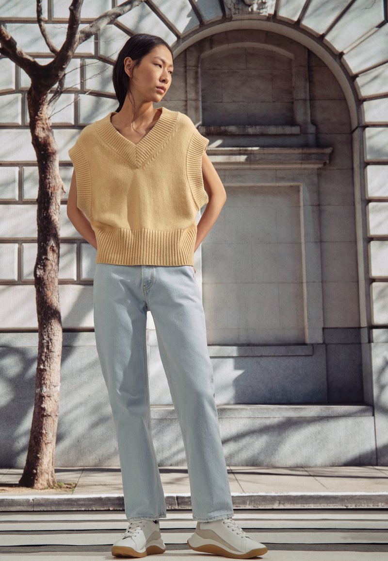 Won Hundred PEARL  - Calças de ganga de perna direita - frost blue