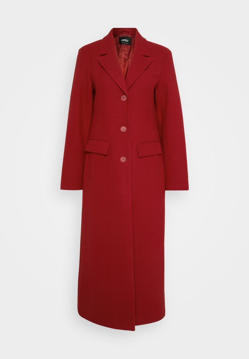 ONLY Tall ONLNANCY LIFE LONG FITTED COAT - Klassisk kappa / rock ...