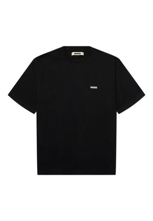 Woodbird, BAINE OCTO TEE - T-shirt imprimé - black