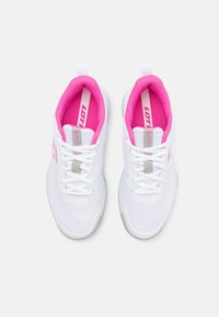 Lotto MIRAGE 700 ALR - Allcourt tennissko - all white/wild orchid