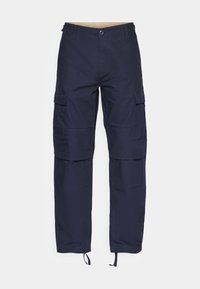 AVIATION PANT - Cargo trousers - dark navy rinsed