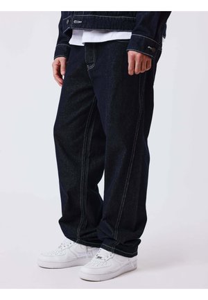 KNOCKOUT - Jean baggy - bleu saphir - bleu marine