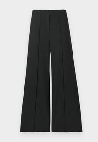 IRINA STRIPE HIGH RISE TAILORED PANT - Broek - anthracite