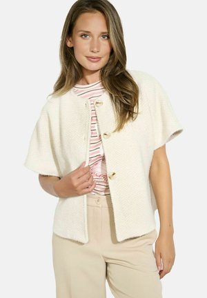 BUTTONED - Cardigan - vanilla white