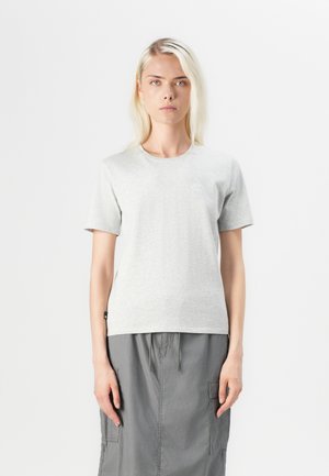 SHOR SLEEVE TEE - Základné tričko - light grey