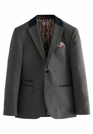 SLIM FIT TRIMMED - Chaqueta de traje - grey