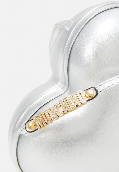 MOSCHINO HEARTBEAT BAG - Sac à main - fantasia nichel