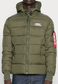 Alpha Industries - PUFFER ALPHA - Winterjas - dark green Miniatuurafbeelding 1