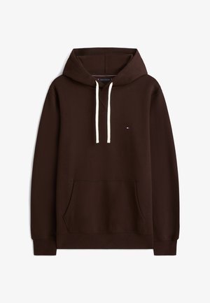 Tommy Hilfiger, ESS SEASONAL FLEECE HOODY - Felpa con cappuccio - chocolate