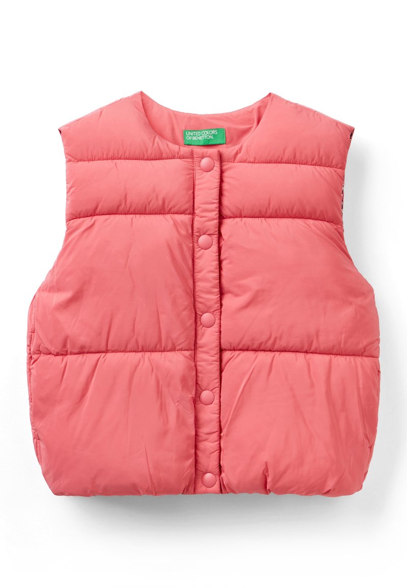 United Colors of Benetton Bodywarmer donkerroze United Colors of Benetton Bodywarmer donkerroze