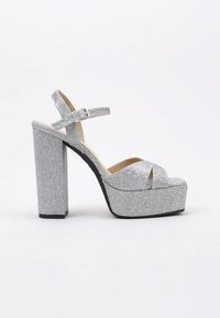 LIMMA VALENT - Sandalias de tacón - silver