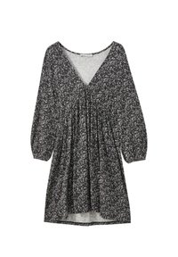 PULL&BEAR Žerzejové šaty - black