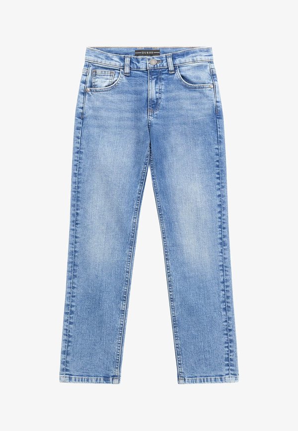 MID WAIST - Straight leg jeans - blau