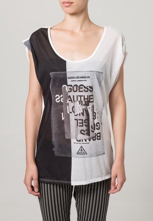 T-shirt print - white