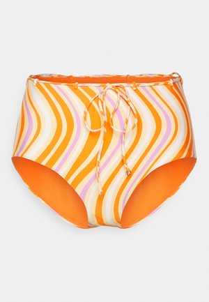 Seafolly MOD SQUAD HIGH WAISTED PANT - Κάτω μέρος μπικίνι - mandarin