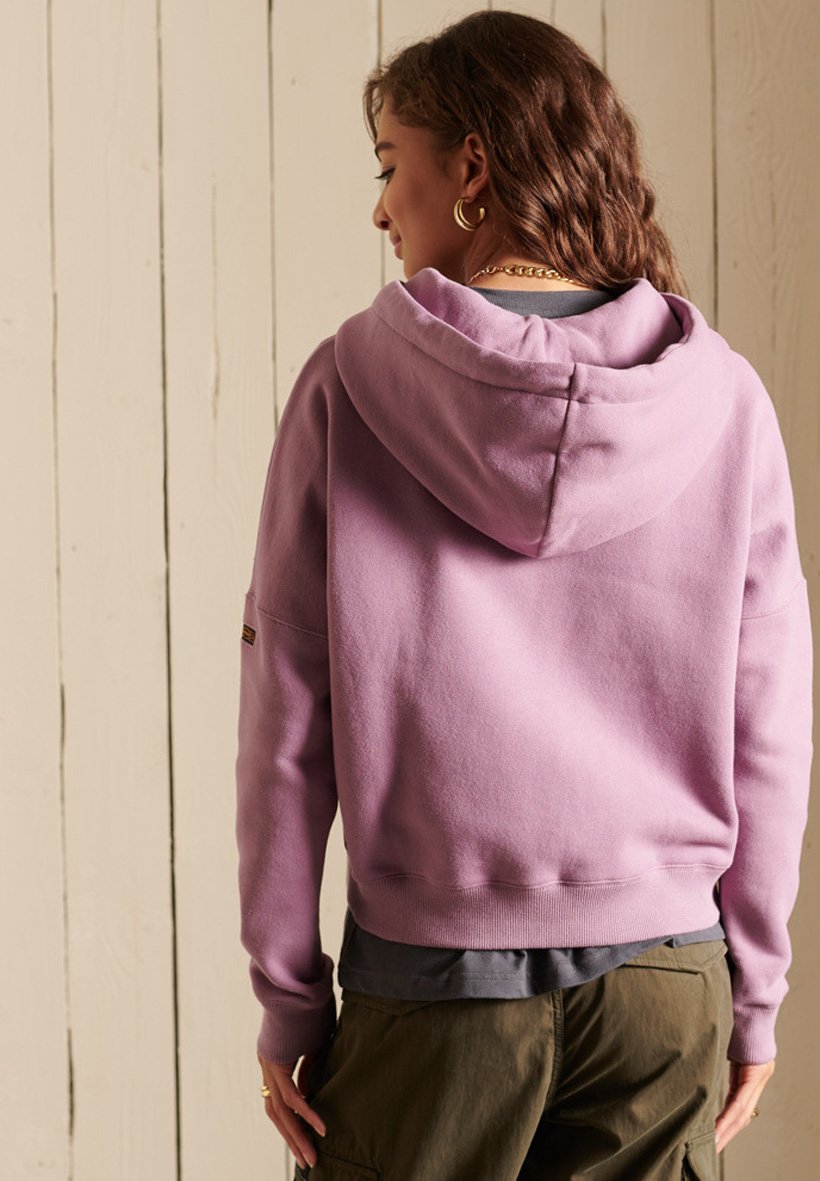 superdry purple moletom com capuz