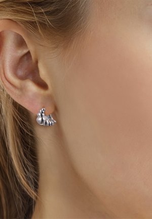 Lulu & Jane, CREOLEN LULU & JANE MODESCHMUCKOHRCREOLEN - Pendientes - silver-coloured