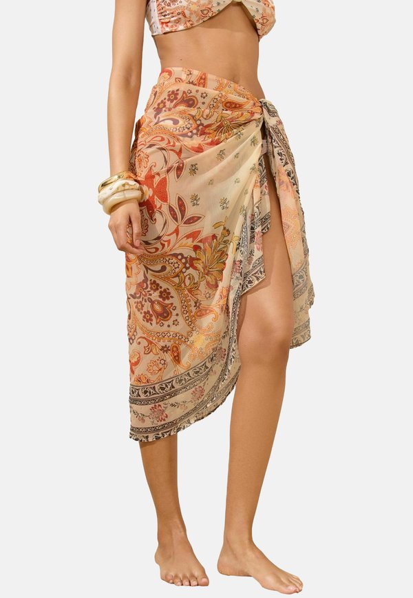 REGULAR FIT - WAY PRINTED SARONG - Strandaccessoire
