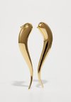 NAIL TWIST EARRINGS - Orecchini - gold-coloured