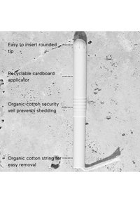 &SISTERS ECO-APPLICATOR TAMPONS - Bath and Body Tool - heavy